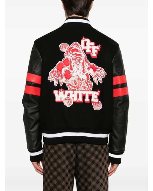 Off-White c/o Virgil Abloh Black Jackets for men