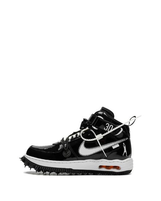 Nike Black Air Force 1 Mid "Off for men