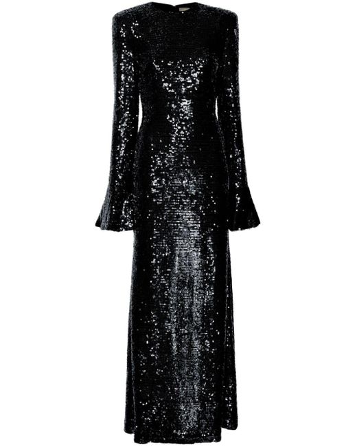 Flare top sleeve gown