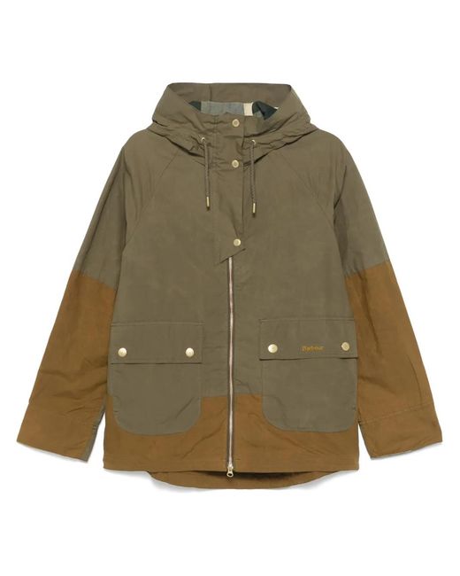 Barbour Hayley Parka in het Green