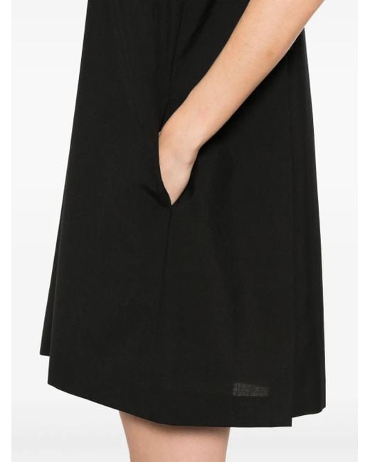 Sacai Black Sleeveless Mini Dress