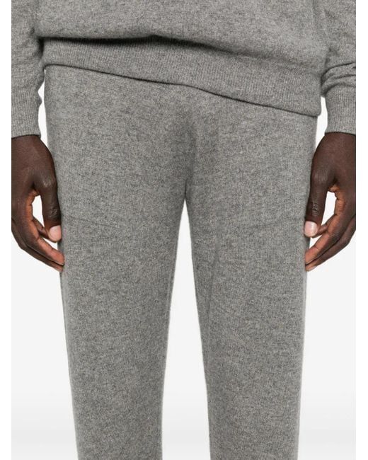 Bompard Gray Drawstrings Trousers for men
