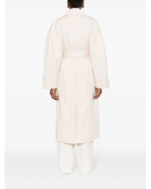 Jacquemus Natural 'Bari' Coat