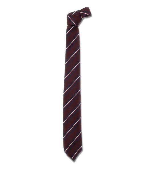 DSquared² Gestreifte Krawatte in Purple für Herren