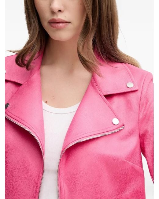 Joseph Ribkoff Pink Zip-Up Jacket