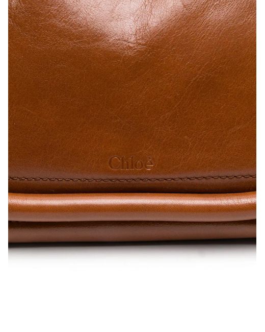 Chloé Brown Small Paraty 24 Bag
