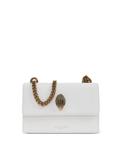 Kurt Geiger White Small Shoreditch Crossbody Bag