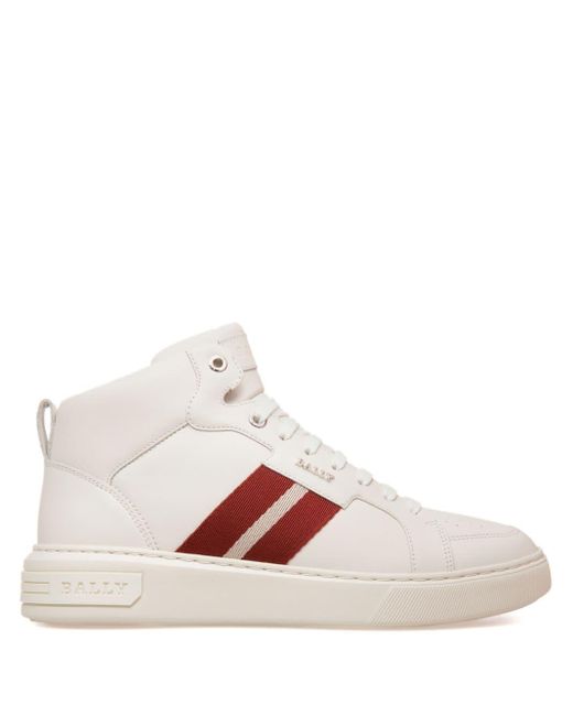 Bally men's high top sneakers sale