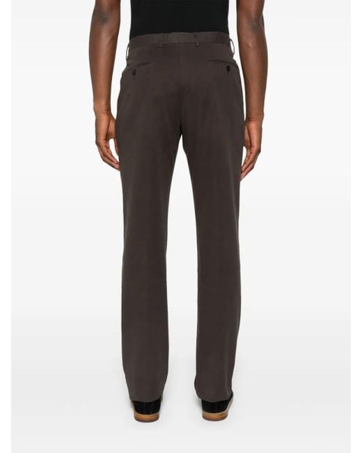 Pantalon Chino À Coupe Stretch Zegna pour homme en coloris Gray