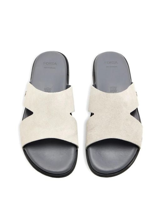 Forsa White Cedric Sandals for men