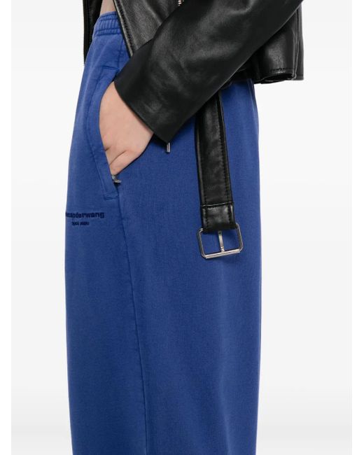 Alexander Wang Blue Articulated Leg Sweatpants