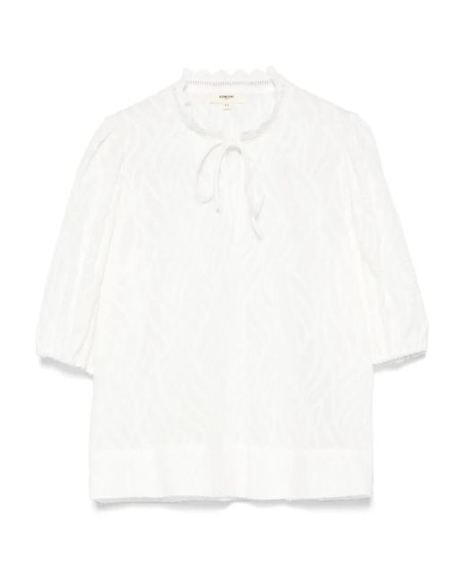 Suncoo White Luxy Blouse