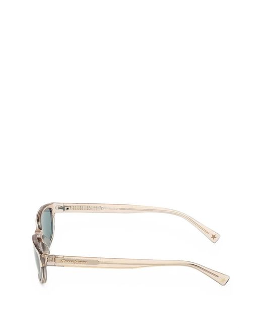 Guess Blue Rectangle-Frame Sunglasses