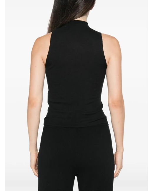 Bompard Black Knitted Vest