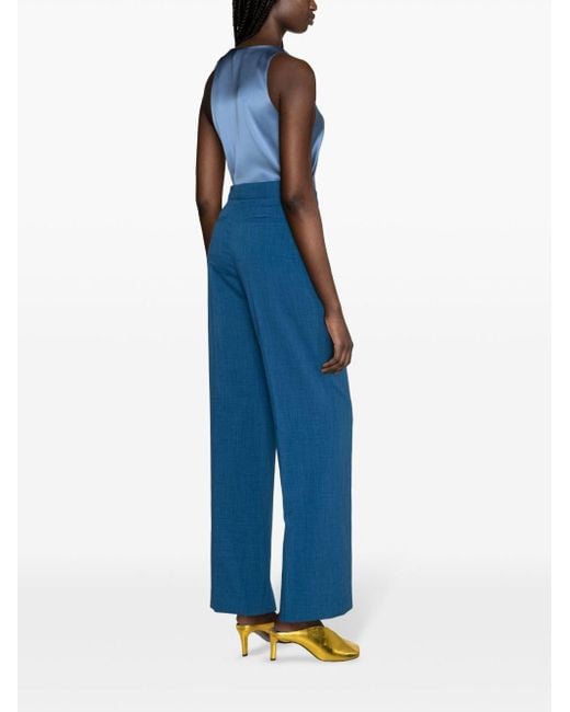 Tory Burch Blue Tailored Trousers