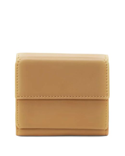 Marc O' Polo Brown Tri-Fold Leather Wallet