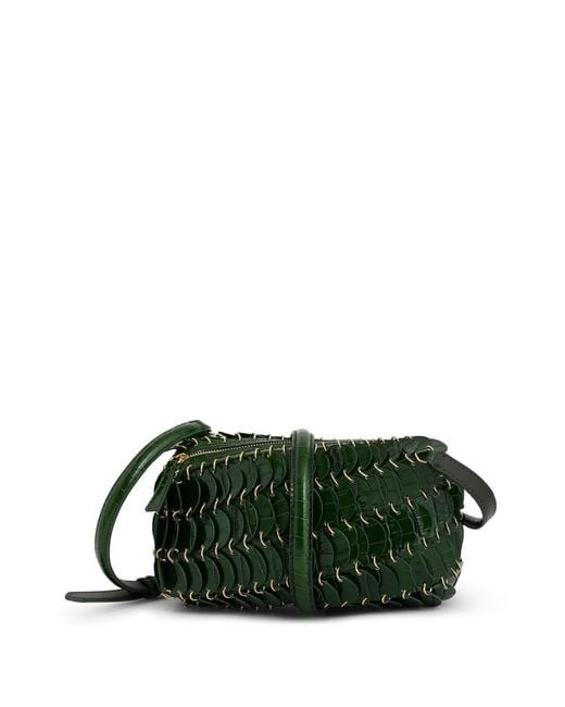 Rabanne Green Paco Cross Body Bag