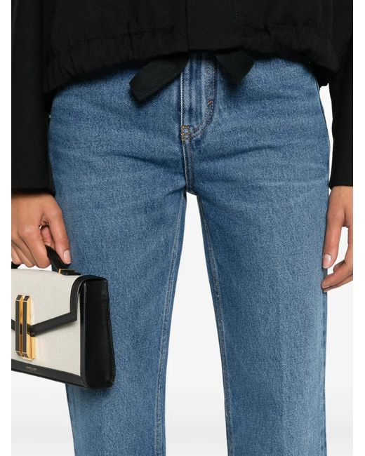 Victoria Beckham Blue Julia Denim Jeans