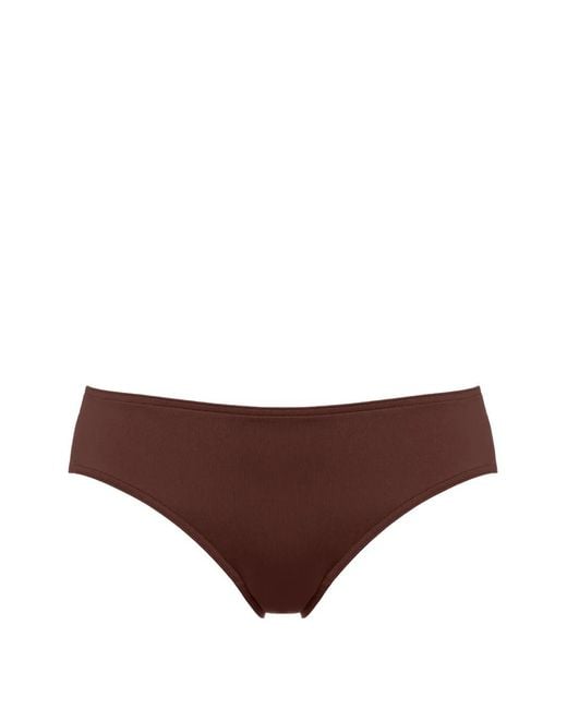 Eres Brown Soupless Bikini Bottoms