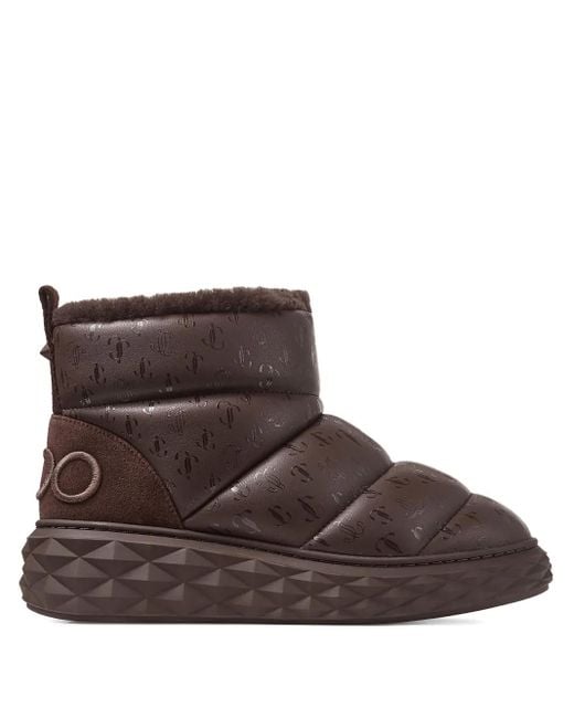 Jimmy Choo Brown Xan Boots