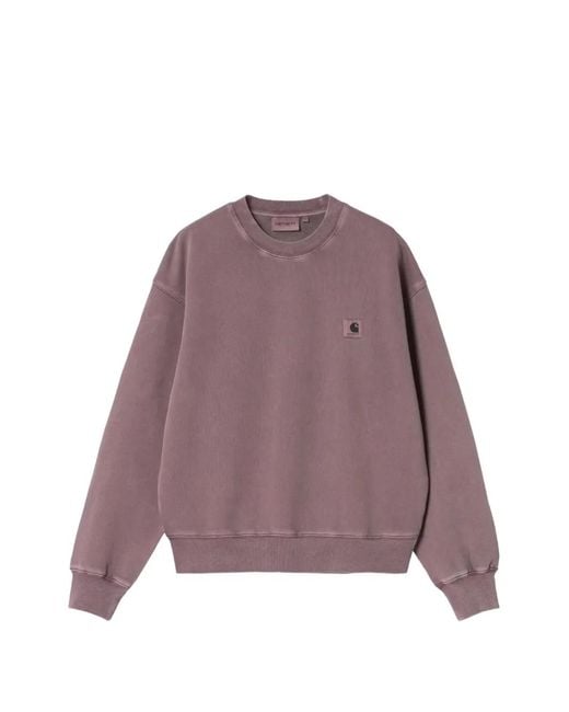 Carhartt Purple Logo Sweater