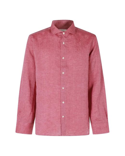 Seventy Pink Chemise À Manches Longues for men
