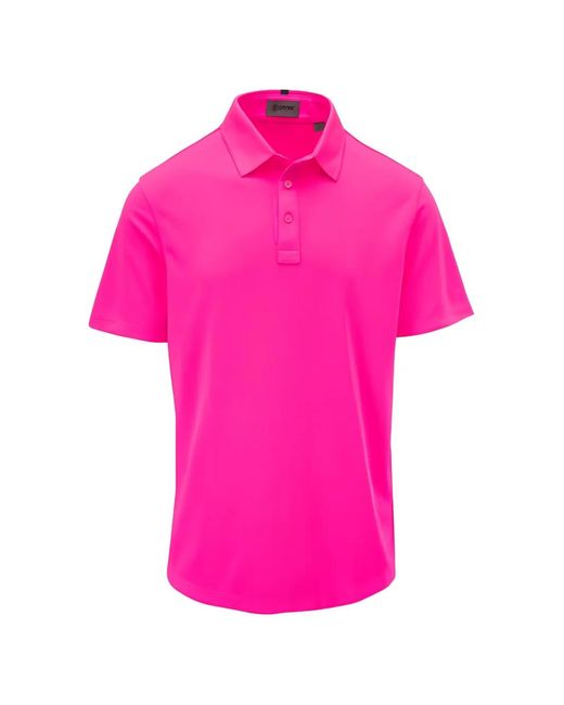 G/FORE Pink Essential Performance Polo Shirt for men