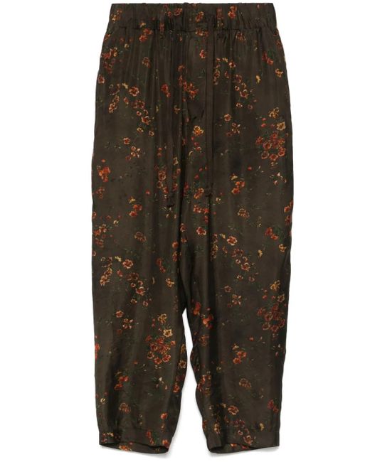 Uma Wang Green Pigiama Trousers for men