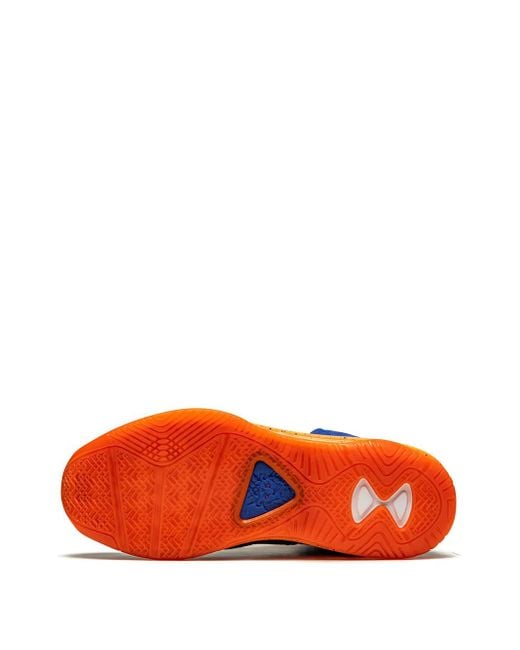 Nike Blue Lebron 8 Qs "Hardwood Classic" Sneakers for men