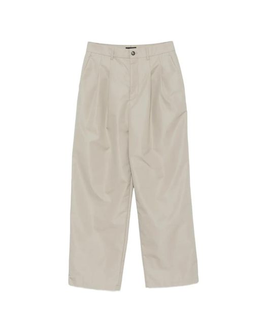 Wardrobe NYC White Pleated Trousers