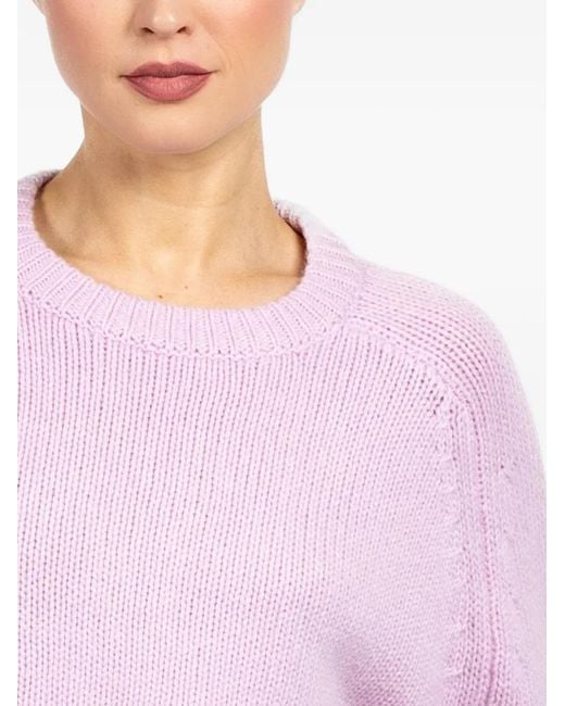 Lisa Yang Purple Karine D Sweater