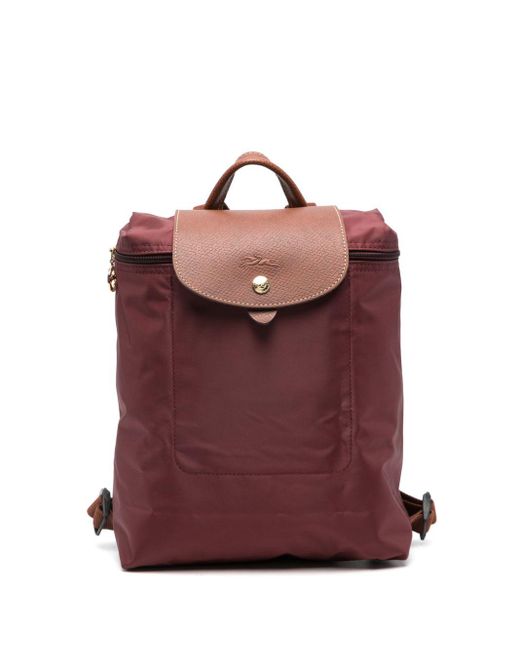 Longchamp Medium Le Pliage Original Backpack in Red | Lyst display picture 1