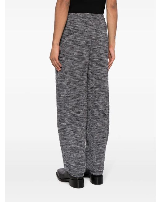 GmbH Gray Mélange-Effect Track Pants for men
