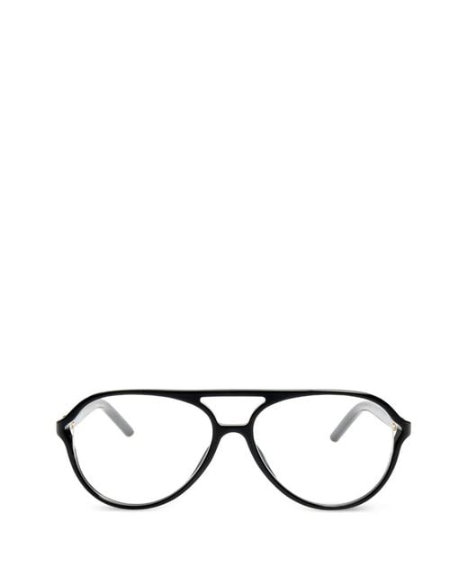 Jacquemus Black Pilot Frame Sunglasses