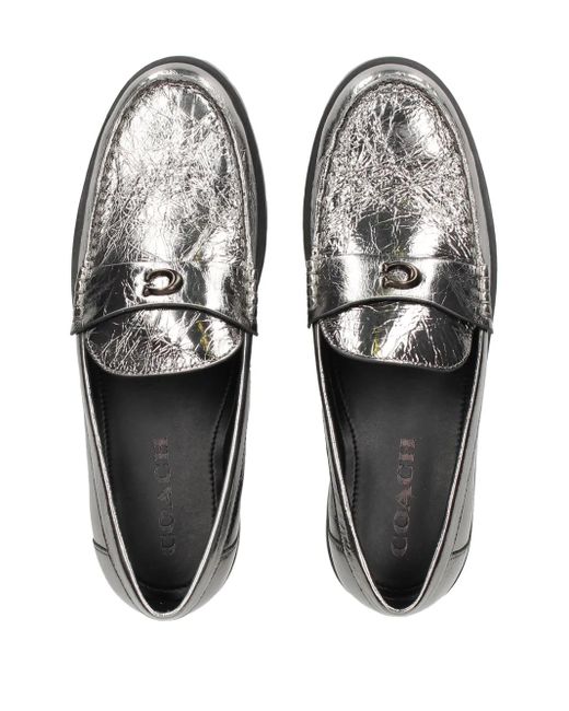 COACH Black Jocelyn Loafers
