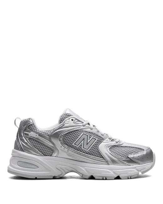 New Balance Gray 530 "Moonbeam/ Metallic" Sneakers
