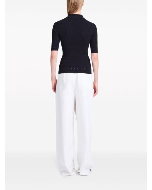 Proenza Schouler White Amber High-waisted Tailored Trousers