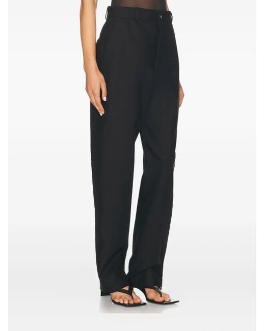 Wardrobe NYC High-waisted Trousers Black