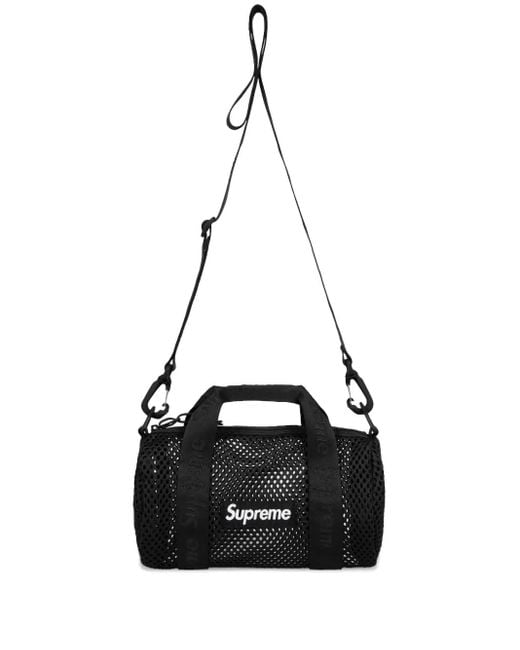 メンズ Supreme Mesh Mini ダッフルバッグ Black