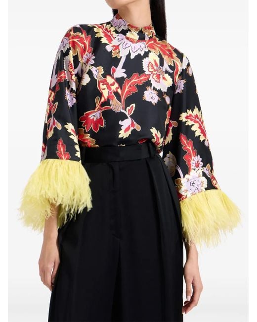 LaDoubleJ Red Make An Exit Blouse