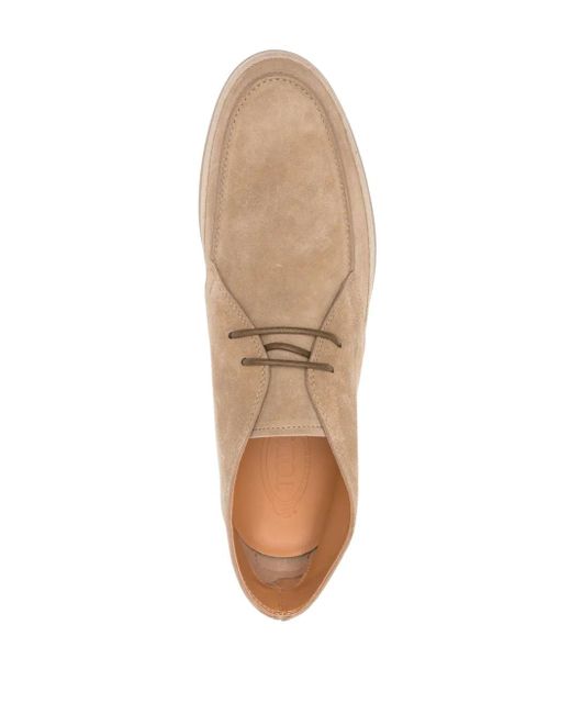 メンズ Tod's スエード ブーツ Natural