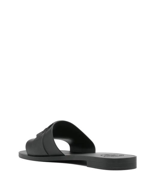 Moncler White Mon Slides