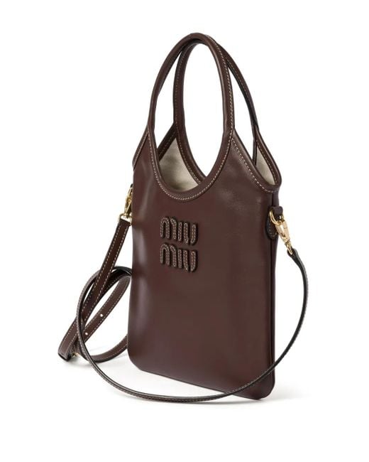 Miu Miu Brown Borse Softy