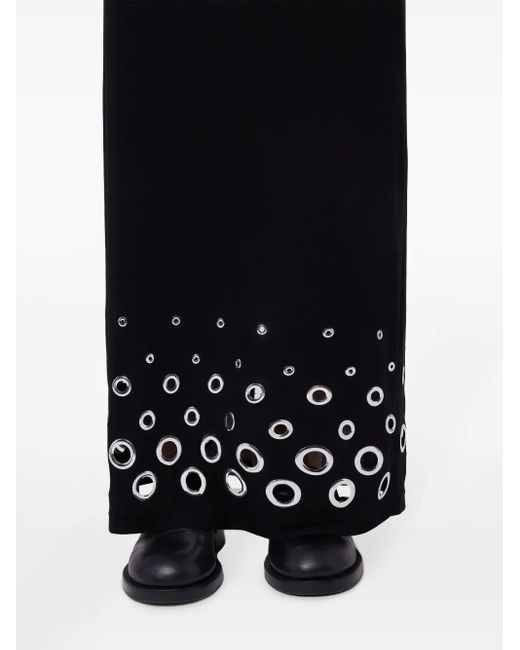 Rabanne マキシスカート Black