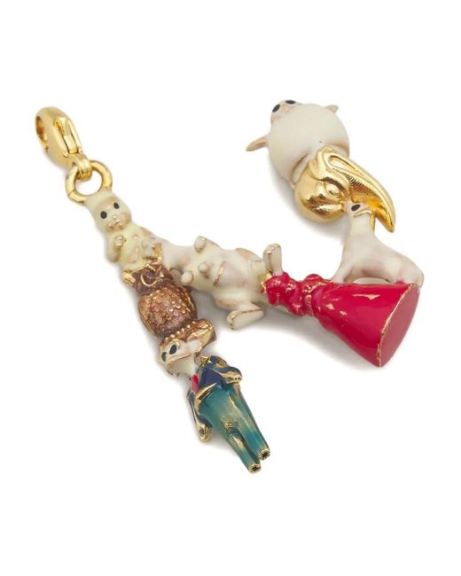 Marni Pink Alphabet "N" Charm