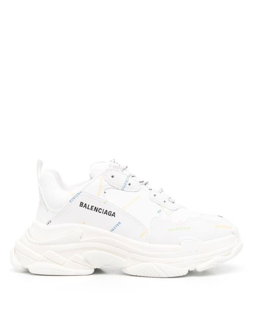 Sneakers Triple S da Uomo di Balenciaga in Bianco | Lyst
