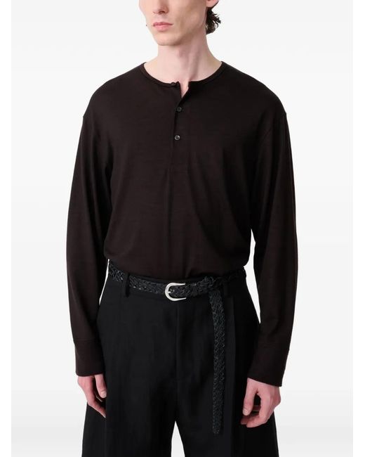 Studio Nicholson Black Kuyto T-Shirt for men