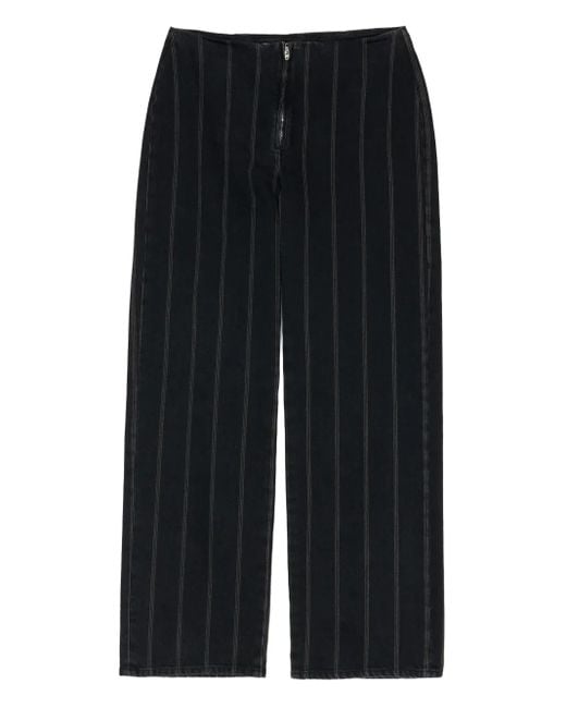 Bimba Y Lola ストライプ ジーンズ Black