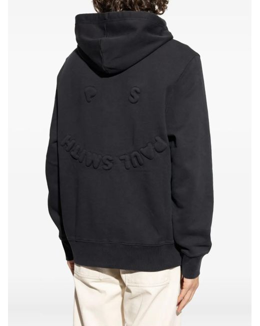Paul Smith PS von Paul Smith Ps Happy Cotton Hoodie in Blue für Herren