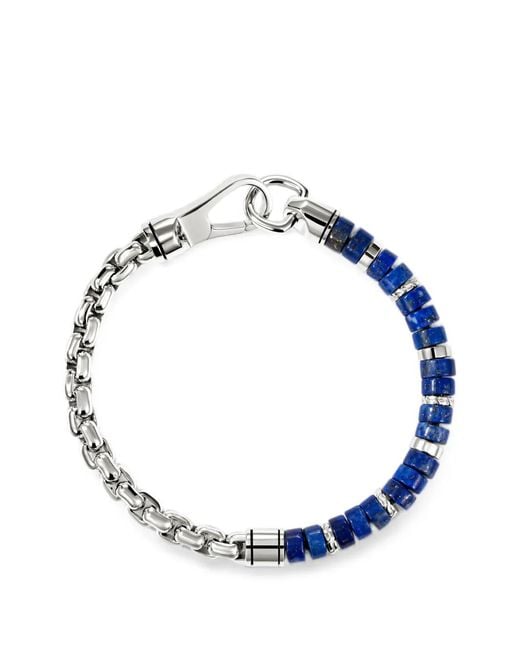 John Hardy Blue Heishi Lapis Lazuli Bracelet for men